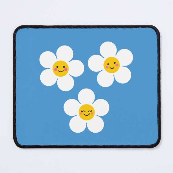 Item preview, Cute Kawaii Daisies designed and sold by VicEllisArt.