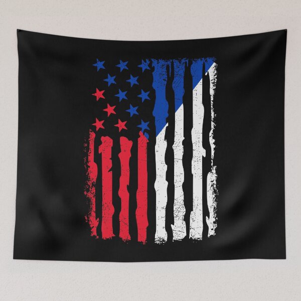 Item preview, Czechian American Pride USA Flag Czech Roots designed and sold by pixeljamz.