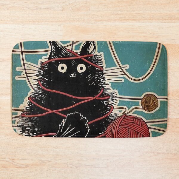 Item preview, Easily Distracted By Cats and Yarn designed and sold by mothis-shop.
