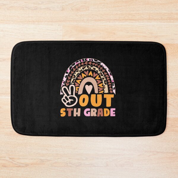 Item preview, KIDS 5TH GRADE GRADUATION 2022 PEACE OUT 5TH GRADE RAINBOW designed and sold by sobriowslen.