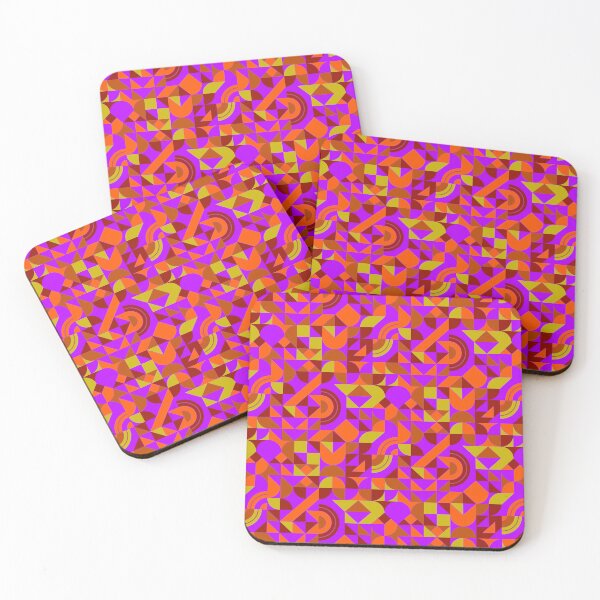 Item preview, geomattric colorful patterns conceptual Art - Abstract Neo Geo graphic design designed and sold by Design Repo.