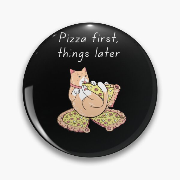 Item preview, Cute cat eating a pizza designed and sold by Nero9o.