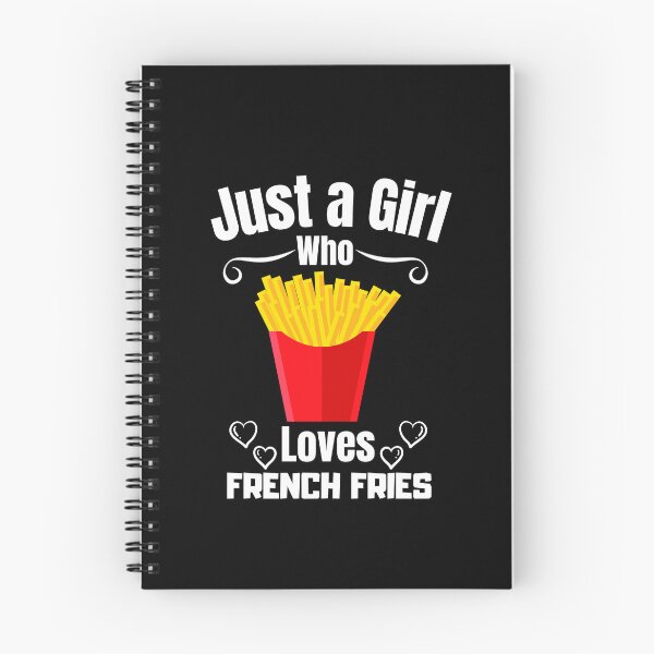Item preview, Just a Girl Who loves French Fries designed and sold by WaguinhoTex.