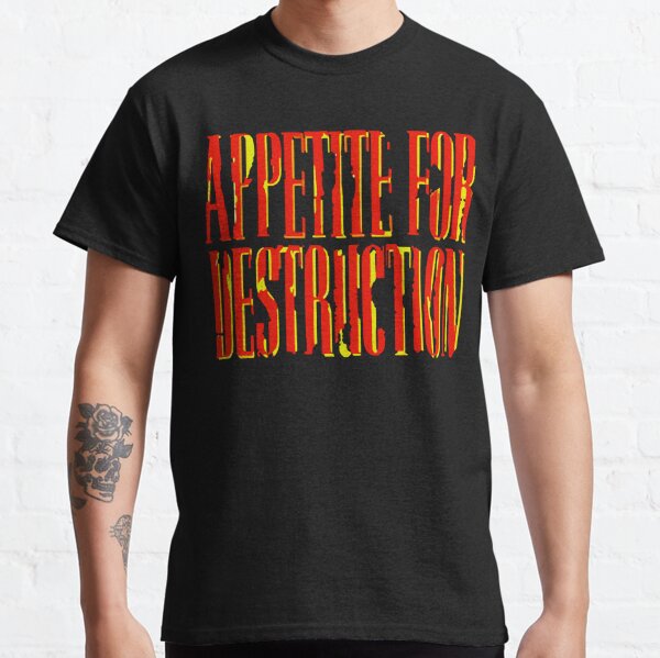 Guns N Roses Merch Appetite For Destruction Shirt  Classic T-Shirt