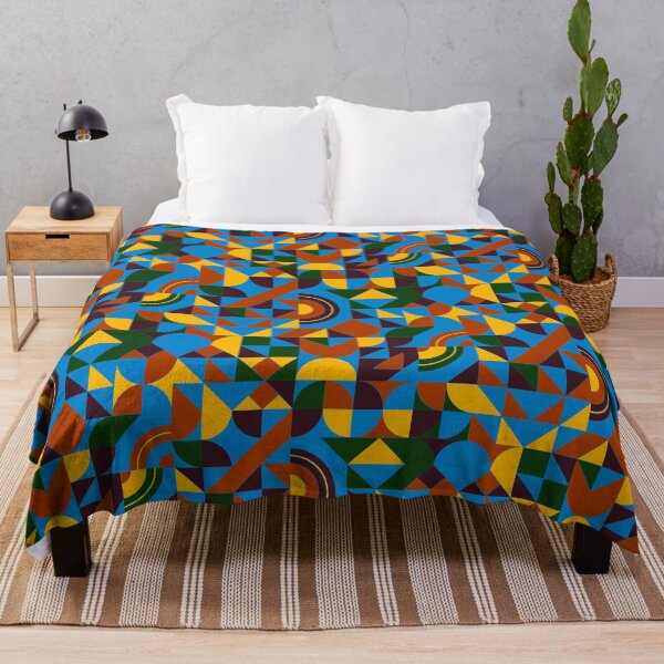 Item preview, geomattric colorful patterns conceptual Art - Abstract Neo Geo graphic design designed and sold by Design Repo.
