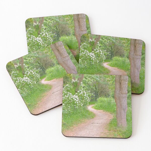 Item preview, Trail thorough a fresh green spring forest designed and sold by xophotography.