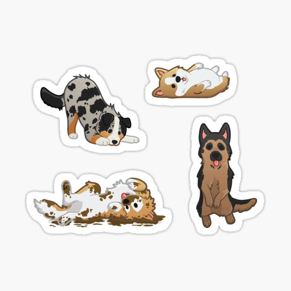 "Doggos" Sticker Von NcdoggGraphics | Redbubble