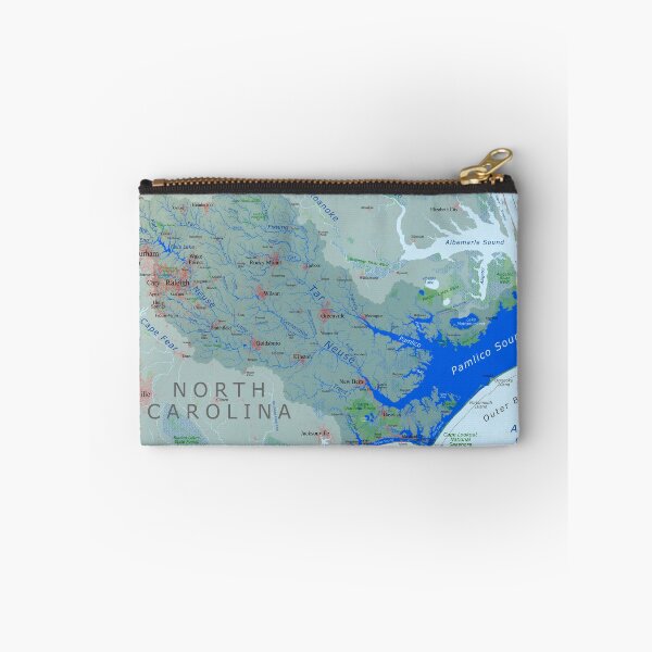 Item preview, Pamlico Sound / Neuse River Watershed Map designed and sold by Watershed Maps.