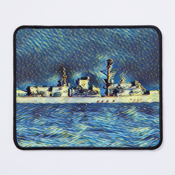 Item preview, Warship In Shades Of Blue designed and sold by Fearless-Fox.