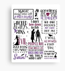 Once Upon A Time Quotes Canvas Prints Redbubble