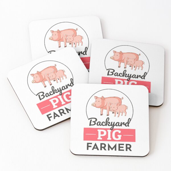 Item preview, Backyard Pig Farmer Animal Farming Farm designed and sold by TastefulTees.