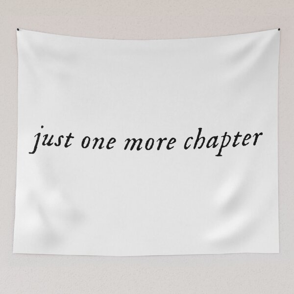 Item preview, Just One More Chapter designed and sold by bookishneighbor.