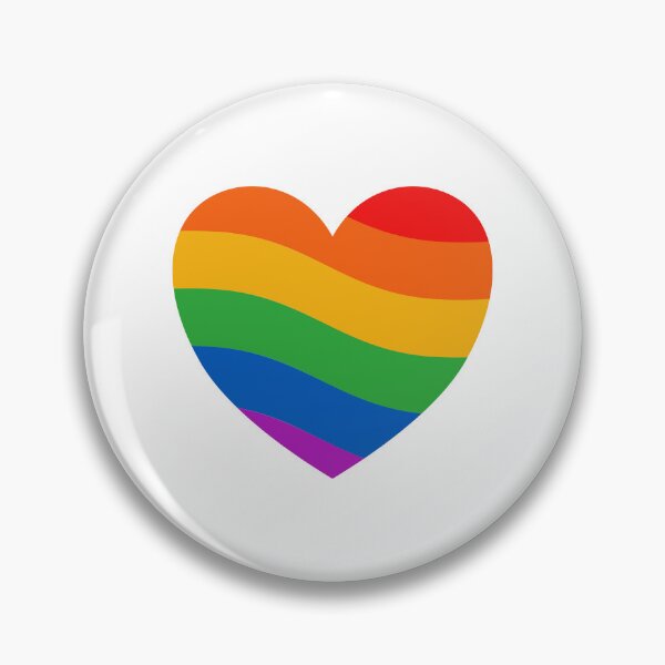 Item preview, Rainbow Heart Pride Flag designed and sold by Inspirationmotivation.