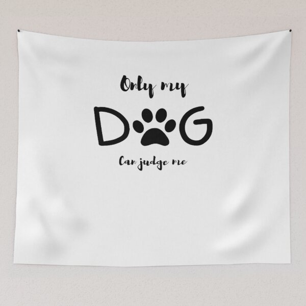 Item preview, Only dogs can judge me designed and sold by Nero9o.