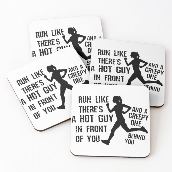 Item preview, Funny Run Quote designed and sold by MakeItTrend.