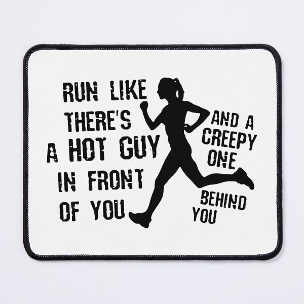 Item preview, Funny Run Quote designed and sold by MakeItTrend.