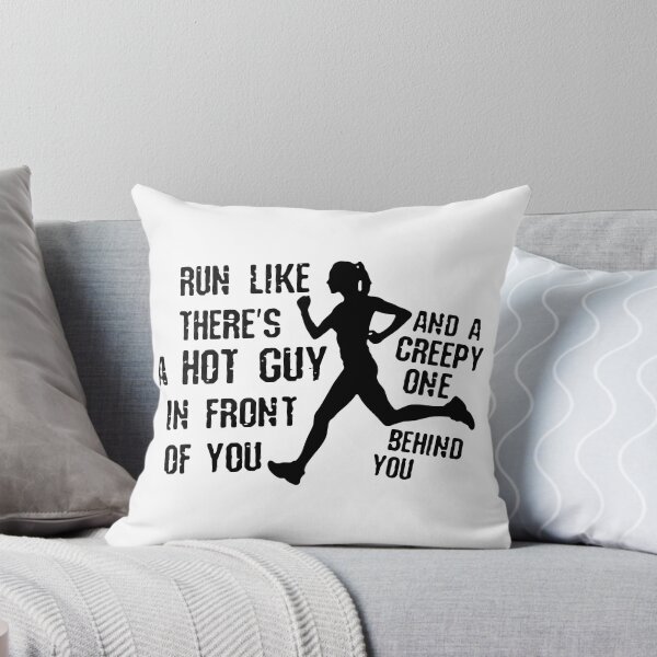 Item preview, Funny Run Quote designed and sold by MakeItTrend.