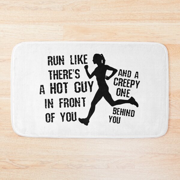 Item preview, Funny Run Quote designed and sold by MakeItTrend.