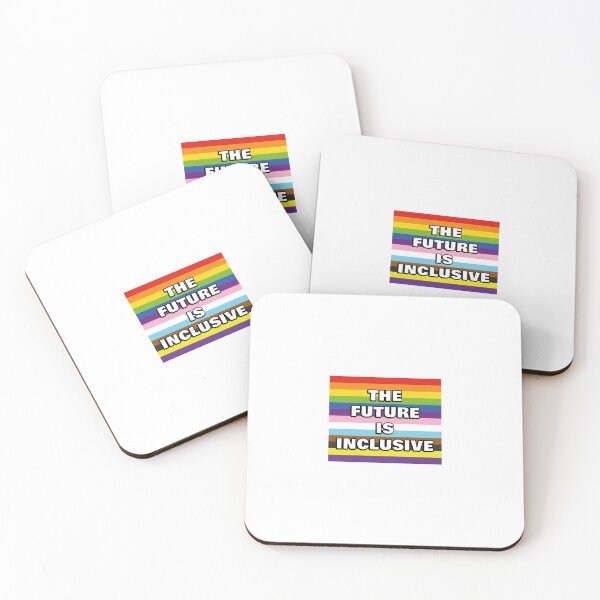 Item preview, THE FUTURE IS INCLUSIVE - PRIDE FLAG designed and sold by Inspirationmotivation.
