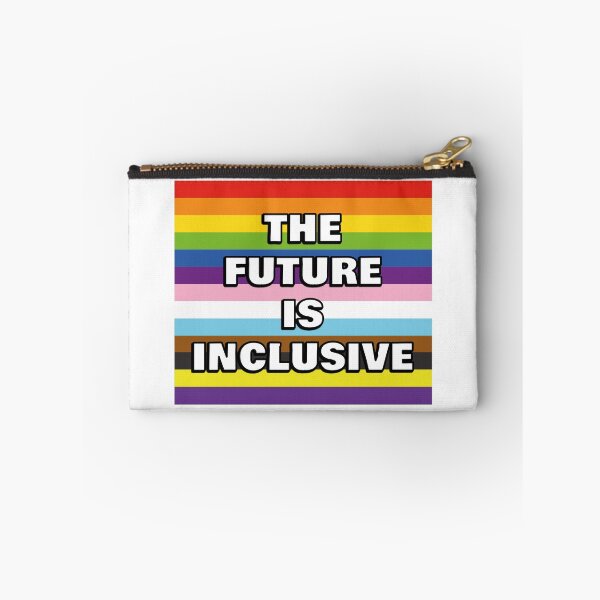 Item preview, THE FUTURE IS INCLUSIVE - PRIDE FLAG designed and sold by Inspirationmotivation.