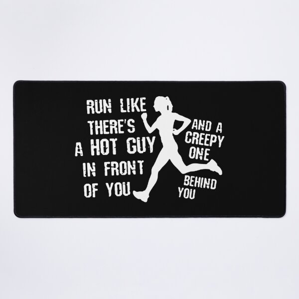 Item preview, Funny Run Quote designed and sold by MakeItTrend.