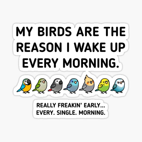 Early Birds Sticker