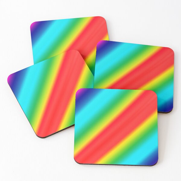 Artikelvorschau, Rainbow pattern, Diagonal color bands, Psychedelic Art entworfen und verkauft von HBBArtShop.