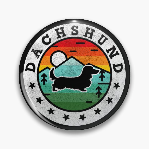 Item preview, Long Haired Dachshund Dog Summer Vintage designed and sold by rafaeltto.