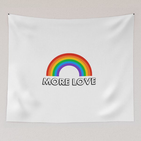 Item preview, Gay Pride Rainbow More Love designed and sold by Inspirationmotivation.