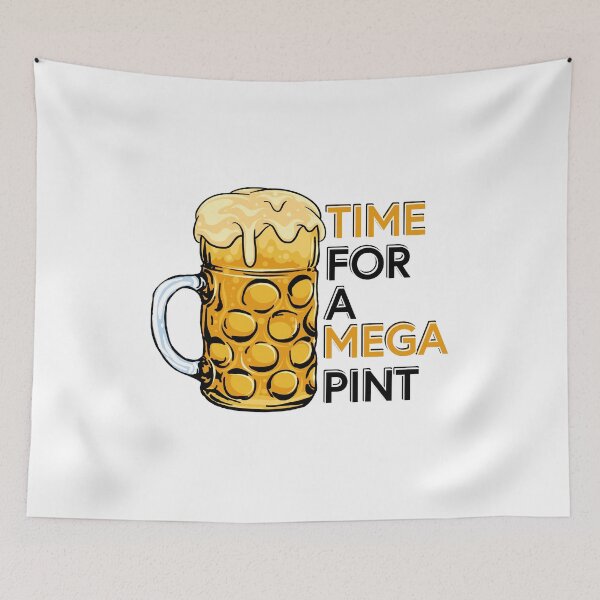 Item preview, Time For A Mega Pint designed and sold by RomeoSketches.