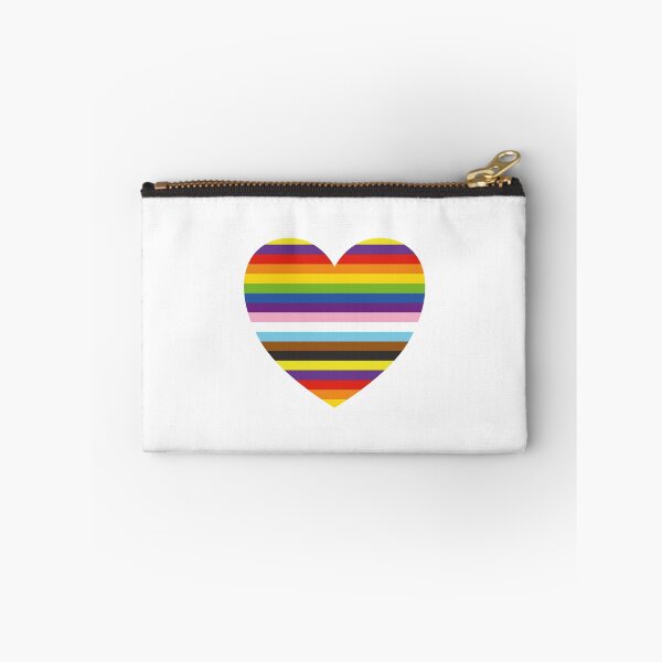 Item preview, Rainbow Heart Inclusive Pride Flag Colors designed and sold by Inspirationmotivation.