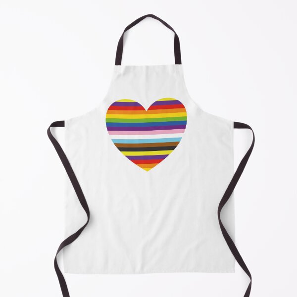 Item preview, Rainbow Heart Inclusive Pride Flag Colors designed and sold by Inspirationmotivation.