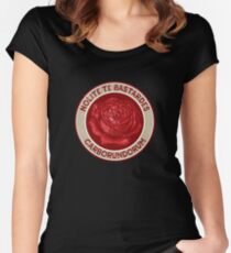 Nolite Te Bastardes Carborundorum Tailliertes Rundhals-Shirt