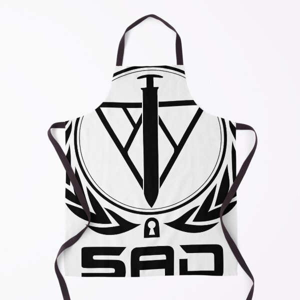 Item preview, Psycho-Pass anime S.A.D Suppressing Action Department Foreign Affairs Logo black designed and sold by uisch.