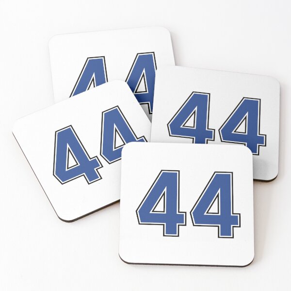 Item preview, Blue Number 44 lucky sports jersey forty four designed and sold by HeavyStyle.