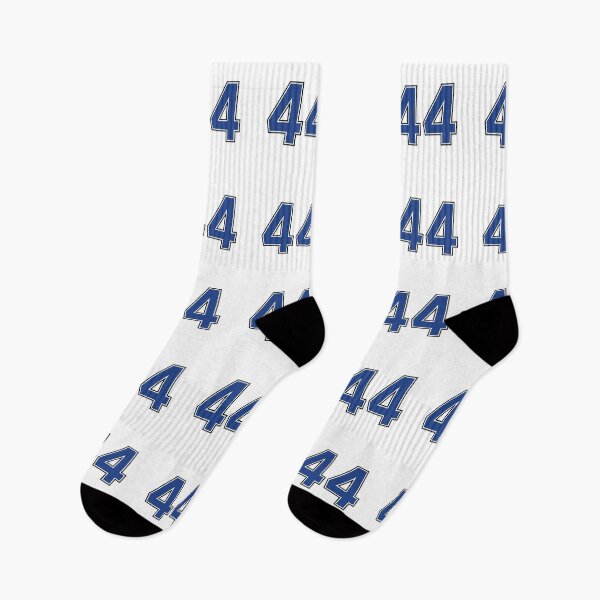 Aperçu de l'œuvre Blue Number 44 lucky sports jersey forty four créée et vendue par HeavyStyle.