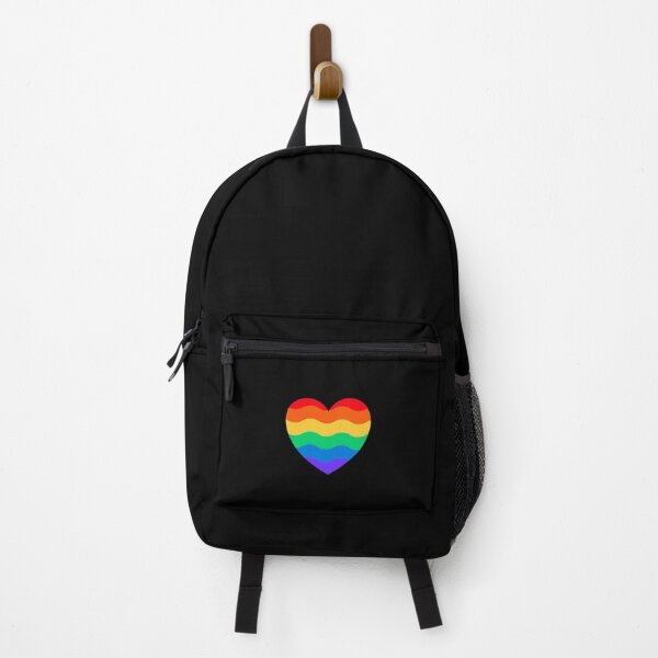 Item preview, Heart with Rainbow Pride Flag designed and sold by Inspirationmotivation.