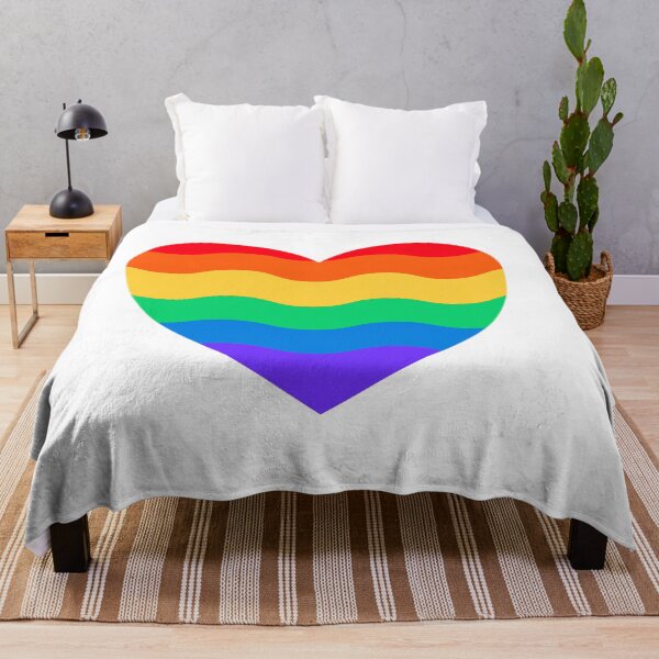 Item preview, Heart with Rainbow Pride Flag designed and sold by Inspirationmotivation.