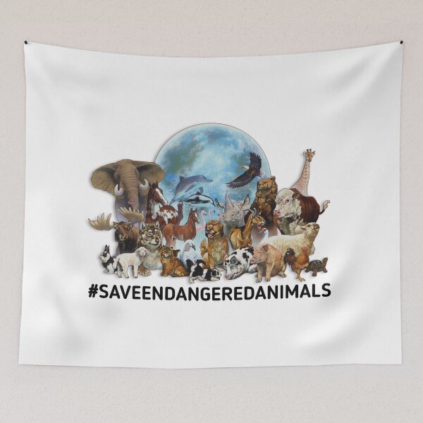 Item preview, Save The Animals - Save Endangered Animals  designed and sold by Tema EL.