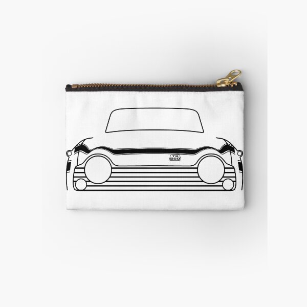 Item preview, Triumph TR250 1960s British classic car outline graphic with stripes (black) designed and sold by soitwouldseem.