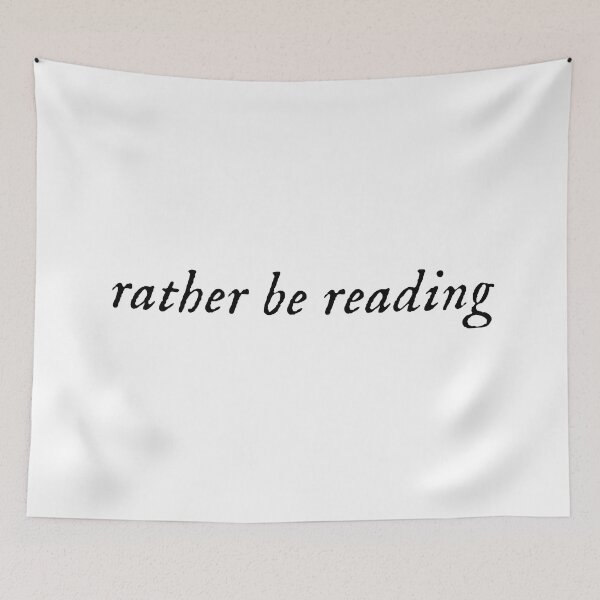 Item preview, Rather be Reading designed and sold by bookishneighbor.