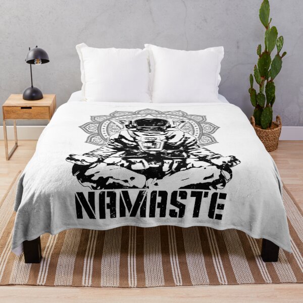 Item preview, Yoga Astronaut Namaste Funny Mandala Meditation Lotus Pose designed and sold by GrandeDuc.