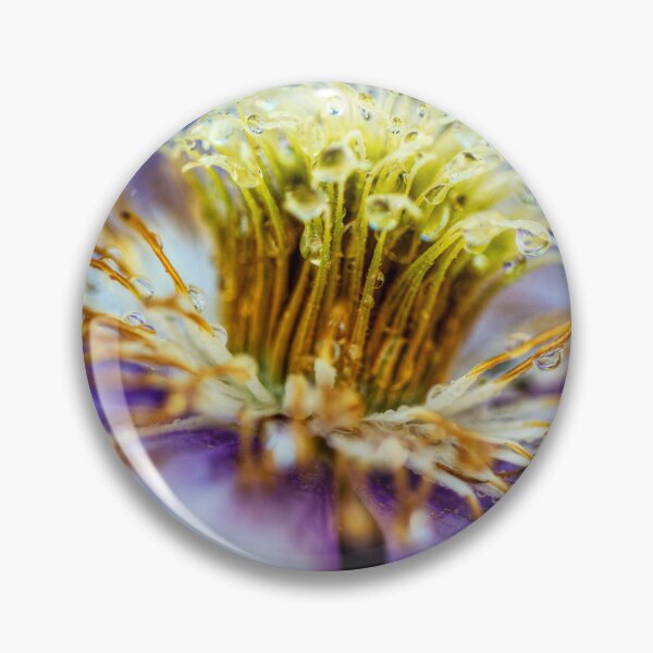 Item preview, Water Drops On Clematis Flower designed and sold by Paul Thompson Photography.