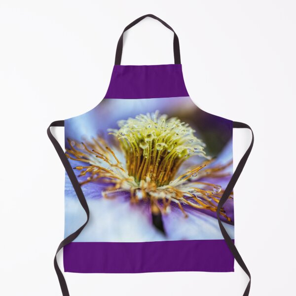 Item preview, Water Drops On Clematis Flower designed and sold by Paul Thompson Photography.