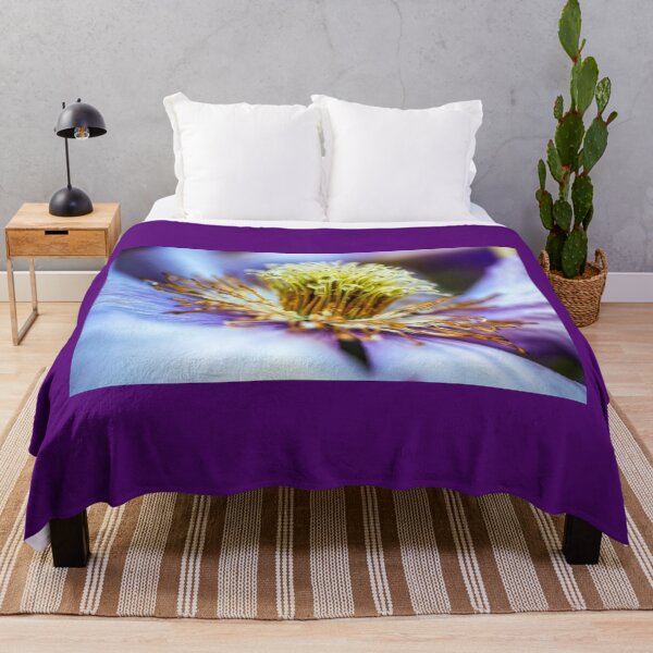 Item preview, Water Drops On Clematis Flower designed and sold by Paul Thompson Photography.