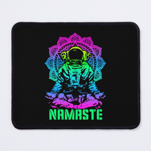 Item preview, Yoga Astronaut Namaste Funny Mandala Meditation Lotus Pose designed and sold by GrandeDuc.