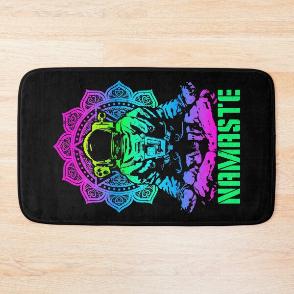 Item preview, Yoga Astronaut Namaste Funny Mandala Meditation Lotus Pose designed and sold by GrandeDuc.