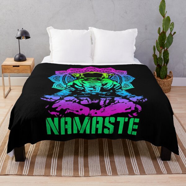 Item preview, Yoga Astronaut Namaste Funny Mandala Meditation Lotus Pose designed and sold by GrandeDuc.