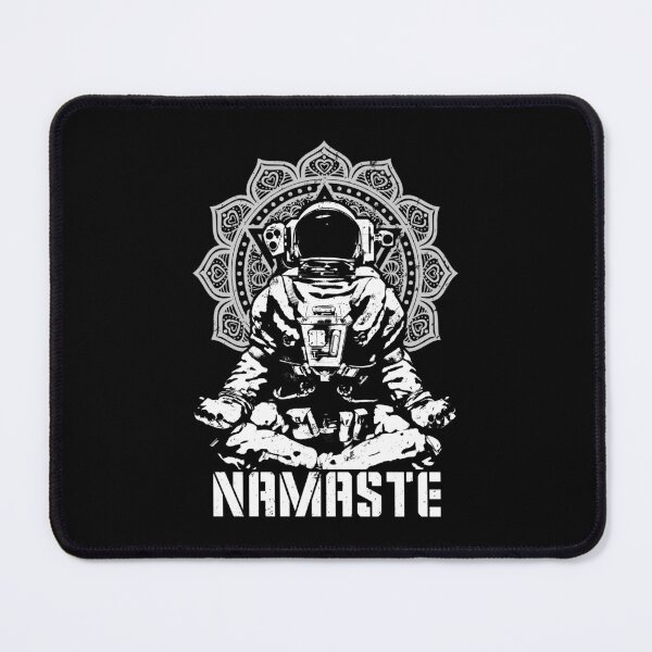 Item preview, Yoga Astronaut Namaste Funny Mandala Meditation Lotus Pose designed and sold by GrandeDuc.