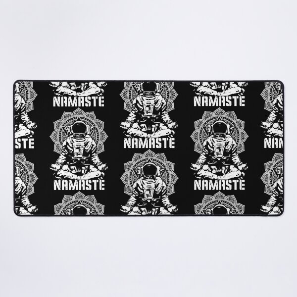 Item preview, Yoga Astronaut Namaste Funny Mandala Meditation Lotus Pose designed and sold by GrandeDuc.